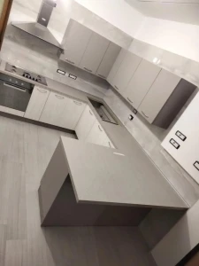 Cucine con penisola in laminato bicolore Salerno